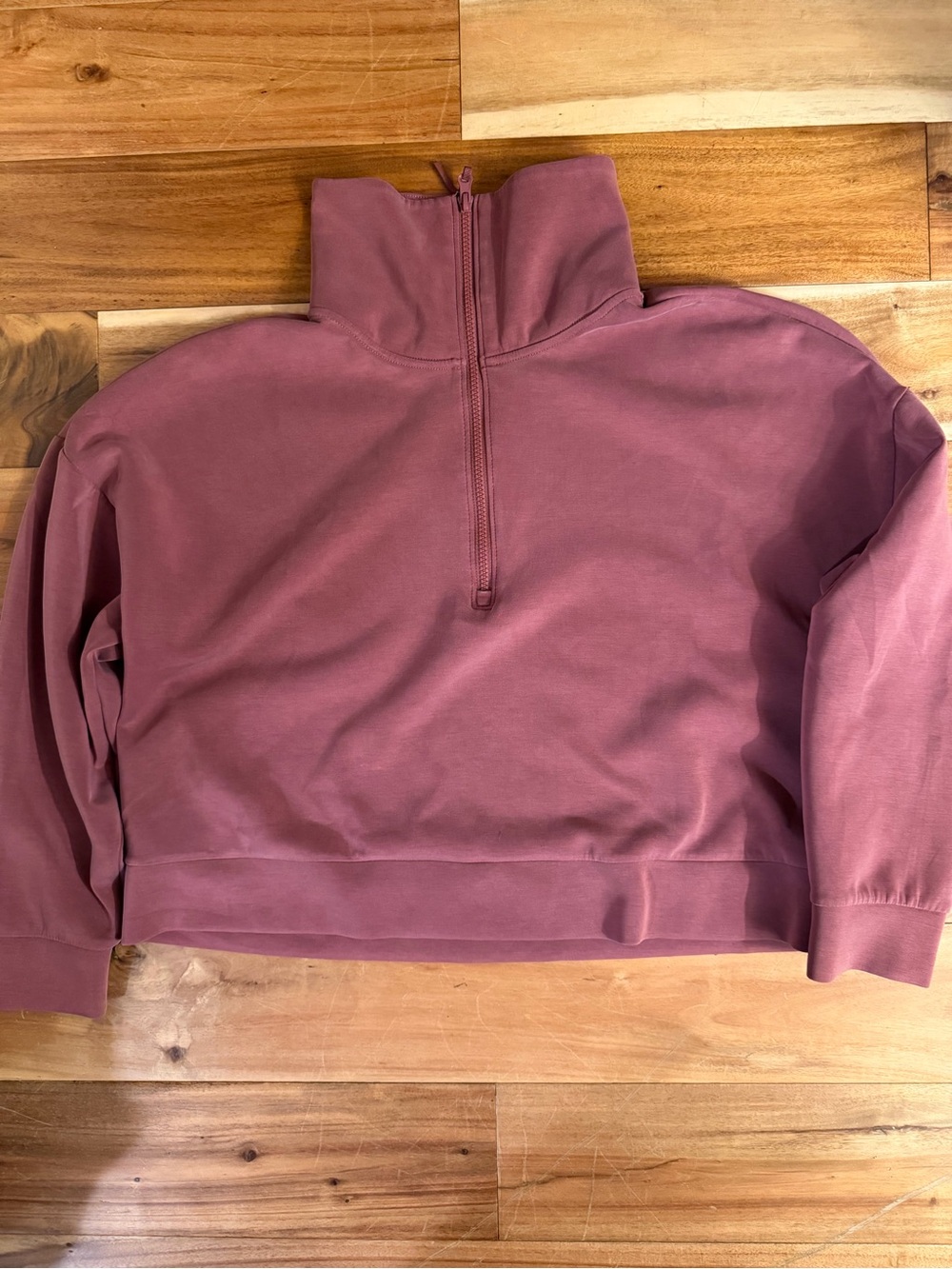 2- Avia sage and Dusty Rose Half-Zip Turtleneck Pullover